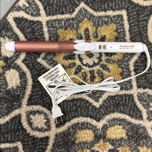 Conair Double Ceramic Rose Gold Curling Iron - 1"